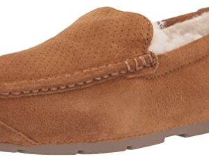 Koolaburra by UGG Men's Tipton Emboss Slipper, Chestnut, 9