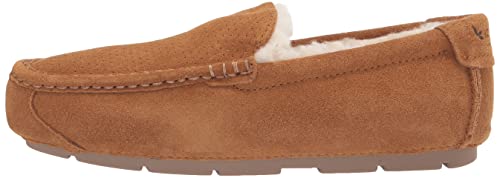 Koolaburra by UGG Men's Tipton Emboss Slipper, Chestnut, 9