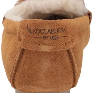 Koolaburra by UGG Men's Tipton Emboss Slipper, Chestnut, 9