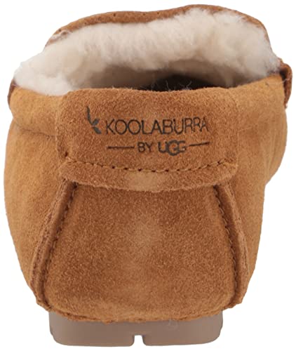 Koolaburra by UGG Men's Tipton Emboss Slipper, Chestnut, 9