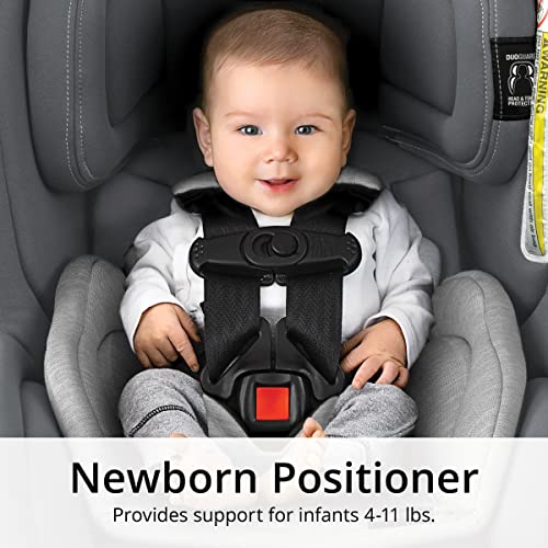 Chicco NextFit Max ClearTex Convertible Car Seat| Rear-Facing Seat for Infants 12-40 lbs. | Forward-Facing Toddler Car Seat 25-65 lbs. | Baby Travel Gear | Cove/Grey