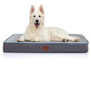 sunstyle home dog bed for large dog bed small dog bed l dog bed up to 50/75/100lbs orthopedic egg crate foam