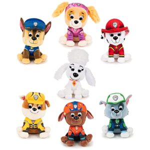 GUND PAW Patrol: The Movie Zuma Plush Toy, Premium Stuffed Animal for Ages 1 and Up, 6”
