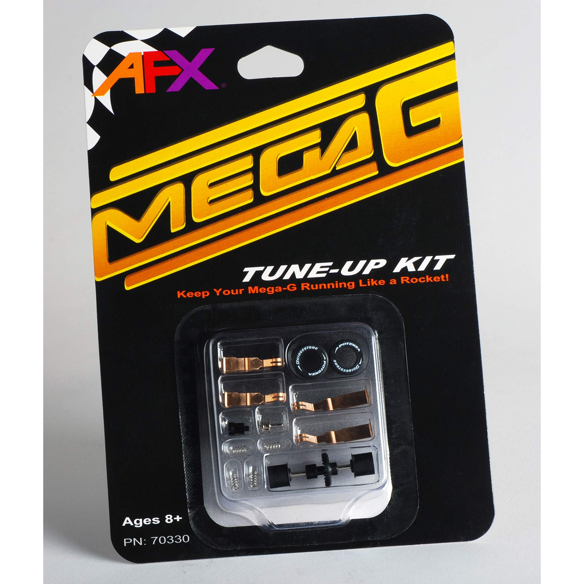 AFX/Racemasters Mega-G Tune Up Kit with Long & Short Pick Up Shoes AFX70330 HO Slot Racing Parts & Accessories