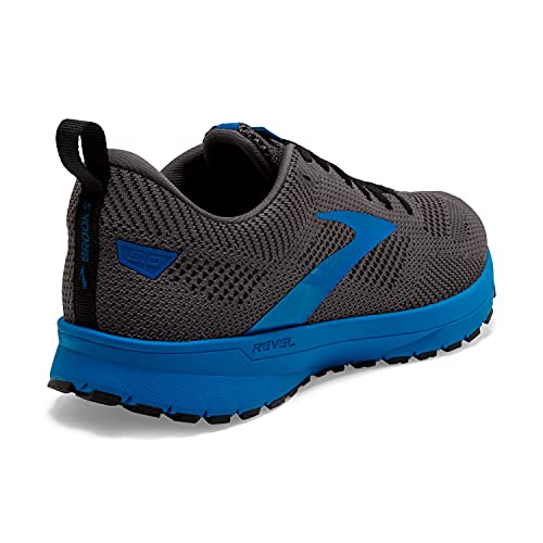 Brooks Revel 5 Black/Grey/Blue 9 D (M)