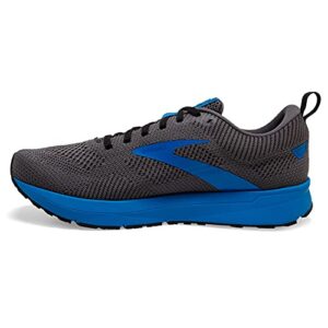 Brooks Revel 5 Black/Grey/Blue 9 D (M)