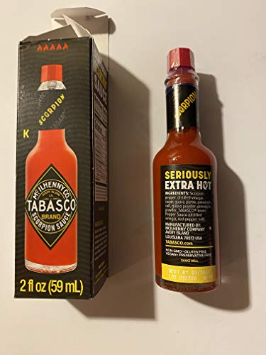 Tabasco, Extra Hot Scorpion Sauce, 2 Fl Oz