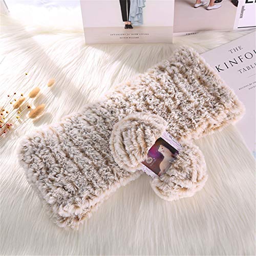 5 Pack of Soild Wool Fur Fluffy Plush Thick Knitting Yarn Supper Soft Fur Crochet Yarn for DIY Knitting Scarf Coat Gloves Hat Rugs Clothes Knitting Projects 250g