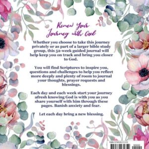 Prayer Journal For Women: 52 Week Christian Journal, Devotional & Guided Bible Study for Women