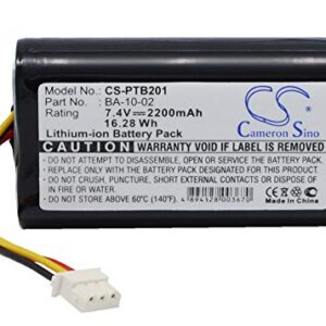 Battery for Citizen CMP-10 Mobile Thermal Printer BA-10-02 LIONX