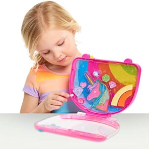 Barbie Purse Perfect Makeup Case, 9-piece Kids Pretend Play Makeup Set, Kids Toys for Ages 5 Up, Gifts and Presents by Just Play