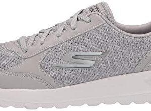 Skechers Men's Gowalk Max-Athletic Workout Walking Shoe with Air Cooled Foam Sneaker, Grey, 10 X-Wide