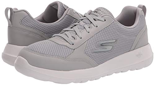 Skechers Men's Gowalk Max-Athletic Workout Walking Shoe with Air Cooled Foam Sneaker, Grey, 10 X-Wide