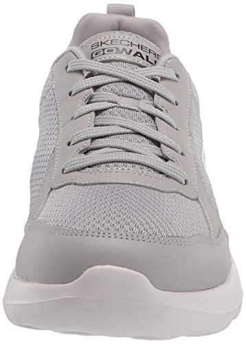 Skechers Men's Gowalk Max-Athletic Workout Walking Shoe with Air Cooled Foam Sneaker, Grey, 10 X-Wide