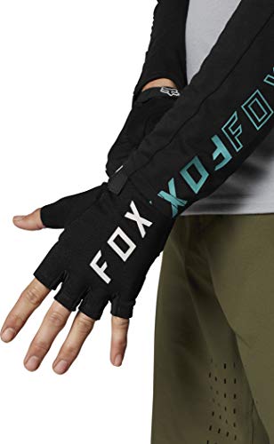 Fox Racing Ranger Gel Short Finger Mountain Bike Glove, Black, Large