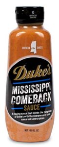 duke's mississippi comeback southern sauce 14 oz