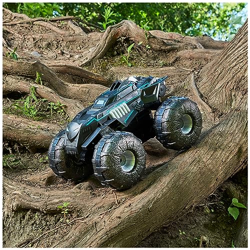 DC Comics Batman, All-Terrain Batmobile Remote Control Vehicle, Water-Resistant Batman Toys for Boys Aged 4 and Up