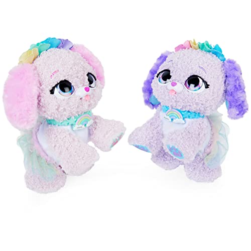 Present Pets, Fairy Puppy Interactive Surprise Plush Toy Pet with Over 100 Sounds & Actions (Style May Vary), Girls Gifts, Kids Toys for Girls