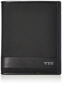 tumi(トゥミ) travel wallet, black, one size