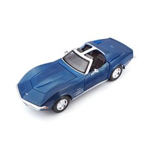 maisto 1:24 special edition 1970 chevrolet corvette - blue