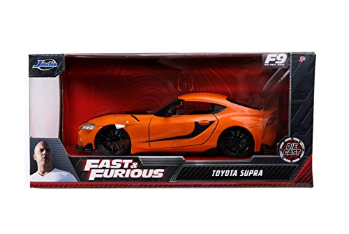 Fast & Furious F9 1:24 2020 Toyota Supra Die-cast Car, Toys for Kids and Adults