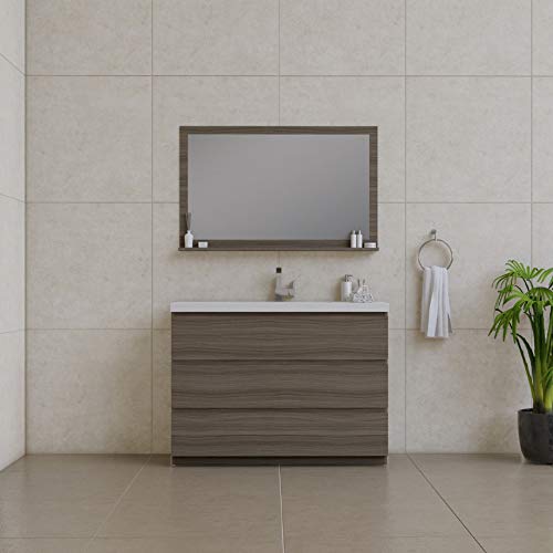 Alya Bath Paterno Bathroom Vanity, Gray