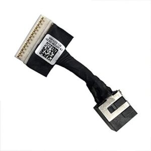 gintai replacement for dell alienware m15 area 51m alwa15m-4738 17 dc in power jack charging cable