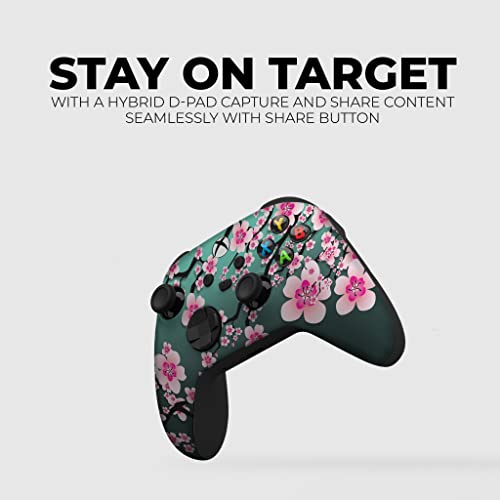 DreamController Original X-box Wireless Controller Special Edition Customized Compatible with X-box One S/X-box Series X/S & Windows 10 Made with Advanced HydroDip Print Technology(Not Just a Skin)