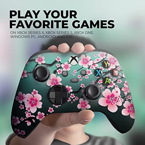 DreamController Original X-box Wireless Controller Special Edition Customized Compatible with X-box One S/X-box Series X/S & Windows 10 Made with Advanced HydroDip Print Technology(Not Just a Skin)