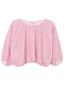 mayoral 21-06186-003 - polka dotted blouse for girls 18 years camellia