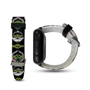 FirstTrends Star Wars Mandalorian Smart Watch with Interchangeable Strap