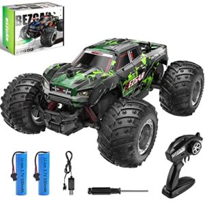 bezgar tm201 rc cars - 1:20 scale remote control car,2wd top speed 15 km/h electric toy off road 2.4ghz rc car vehicle truck crawler with two rechargeable batteries for boys kids and adults