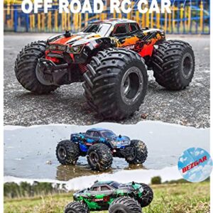 BEZGAR TM201 RC Cars - 1:20 Scale Remote Control Car,2WD Top Speed 15 Km/h Electric Toy Off Road 2.4GHz RC Car Vehicle Truck Crawler with Two Rechargeable Batteries for Boys Kids and Adults