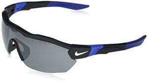 nike show x3 elite l rectangular sunglasses, black, 61/15/130