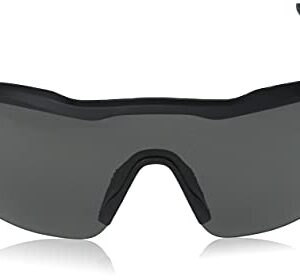 Nike Show X3 Elite L Rectangular Sunglasses, Matte Black, 61/15/130