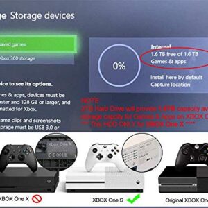 MDD MAXDIGITALDATA Gaming HDD Upgrade kit 2TB 128MB Cache SATA 6Gbps 2.5inch Internal Gaming Hard Drive (for Xbox One S HDD Upgrade/Replacement)