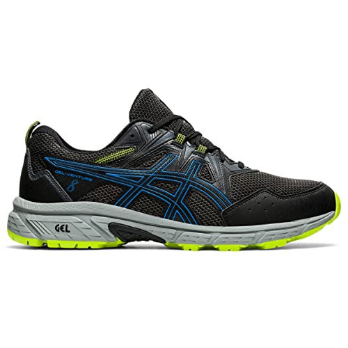 ASICS Men's Gel-Venture 8 Black/Directoire Blue Running Shoe 12 M US