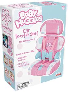 huggles car booster seat - keep your dolly safe and secure in the car with this super cute booster seat!