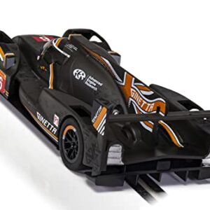 Scalextric Ginetta G60-LT-P1 DHL Silverstone 1:32 Slot Race Car C4264, Black & Orange