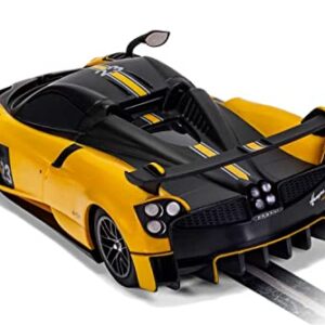 Scalextric Pagani Huayra Roadster 1:32 Slot Race Car C4212, Orange & Black