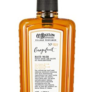 C.O. Bigelow Hand Wash, Grapefruit No.1527 - Village Perfumer Moisturizing Hand Wash for Bathroom & Kitchen with Aloe Vera, 10 fl oz