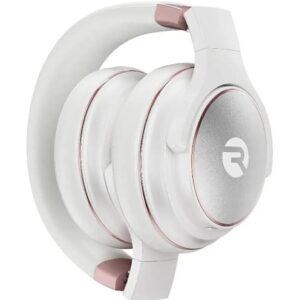 Raycon Everyday Wireless Bluetooth Over Ear Headphones, with Active Noise Cancelling, Awareness Mode and Built in Microphone, IPX 4 Water Resistance, 38 Hours of Battery Life (Rose Gold)