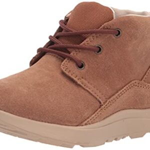 UGG K Canoe III Weather Sneaker, Chestnut Suede, 5 US Unisex Big Kid