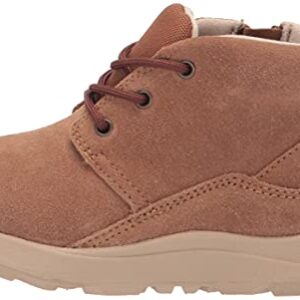 UGG K Canoe III Weather Sneaker, Chestnut Suede, 5 US Unisex Big Kid