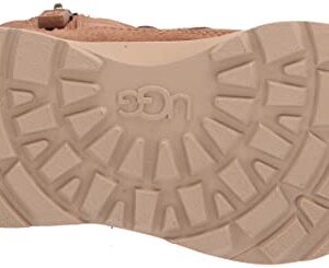 UGG K Canoe III Weather Sneaker, Chestnut Suede, 5 US Unisex Big Kid