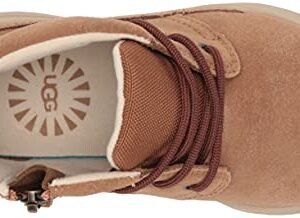 UGG K Canoe III Weather Sneaker, Chestnut Suede, 5 US Unisex Big Kid