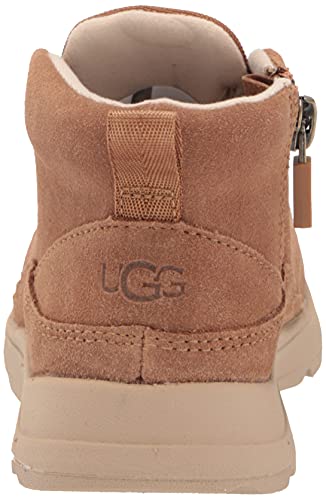 UGG K Canoe III Weather Sneaker, Chestnut Suede, 5 US Unisex Big Kid