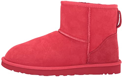 UGG Men's Classic Mini Boot, Samba Red, Size 10