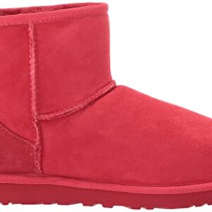 UGG Men's Classic Mini Boot, Samba Red, Size 10