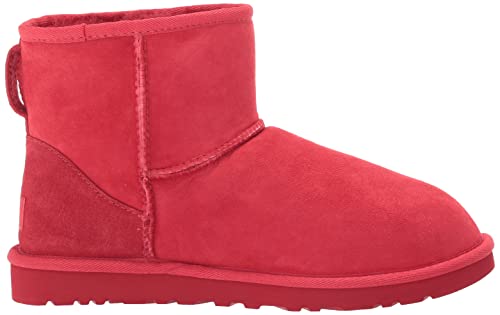 UGG Men's Classic Mini Boot, Samba Red, Size 10